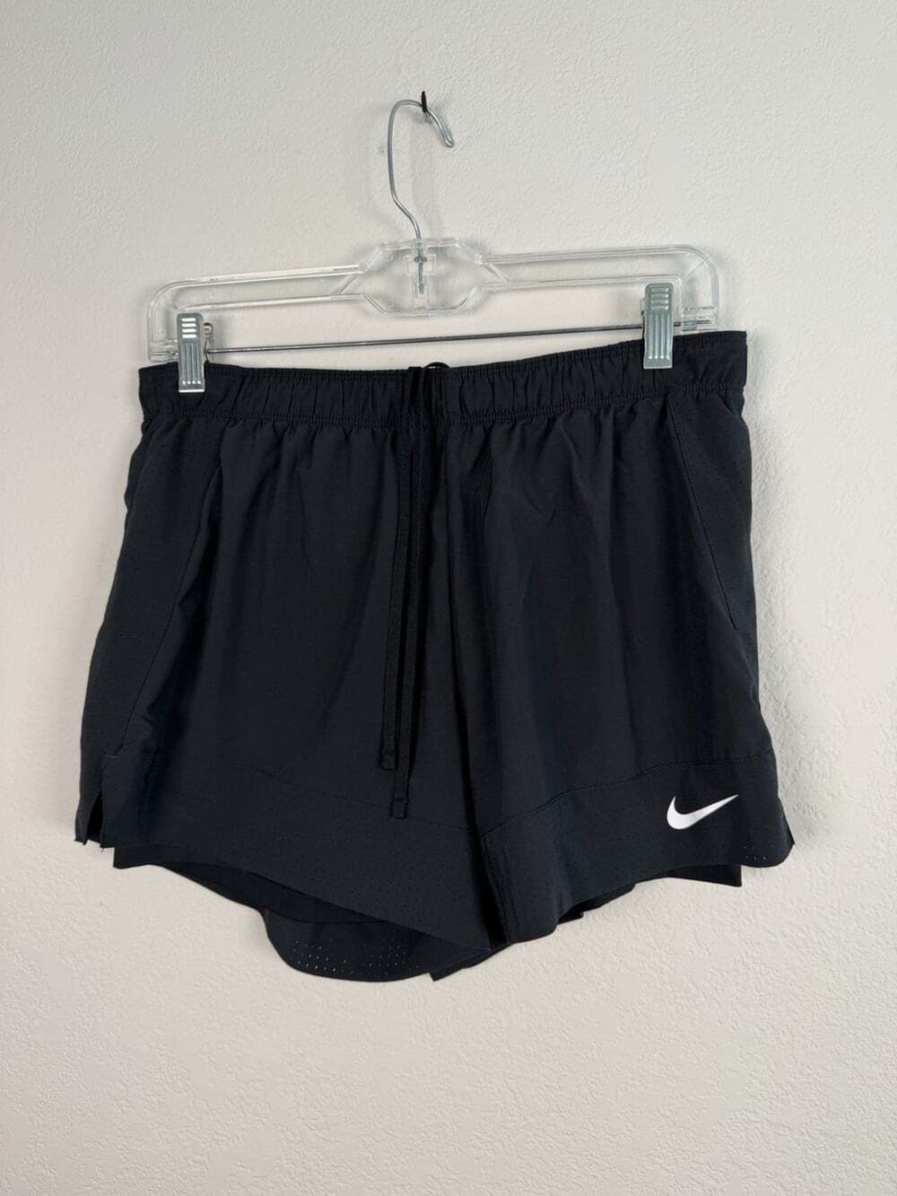 Nike Dri-Fit High Rise Lined Running Shorts Sz S Black Women’s